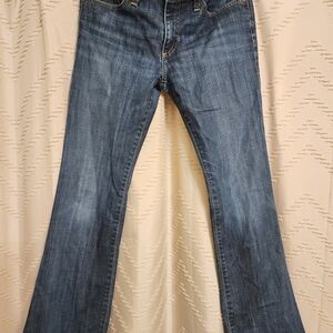 Ag Adriano Goldschmied Women's Medium Blue Flare Jeans